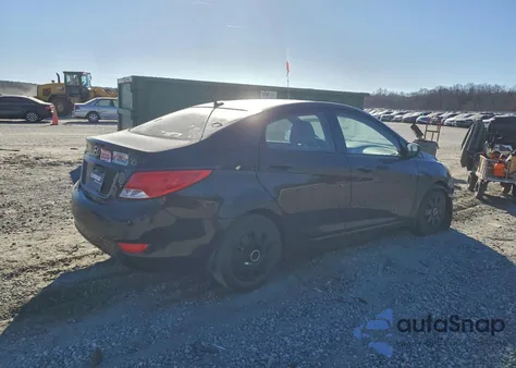 2016 Hyundai Accent Se z USA, uszkodzony, nr VIN KMHCT4AE7GU077775